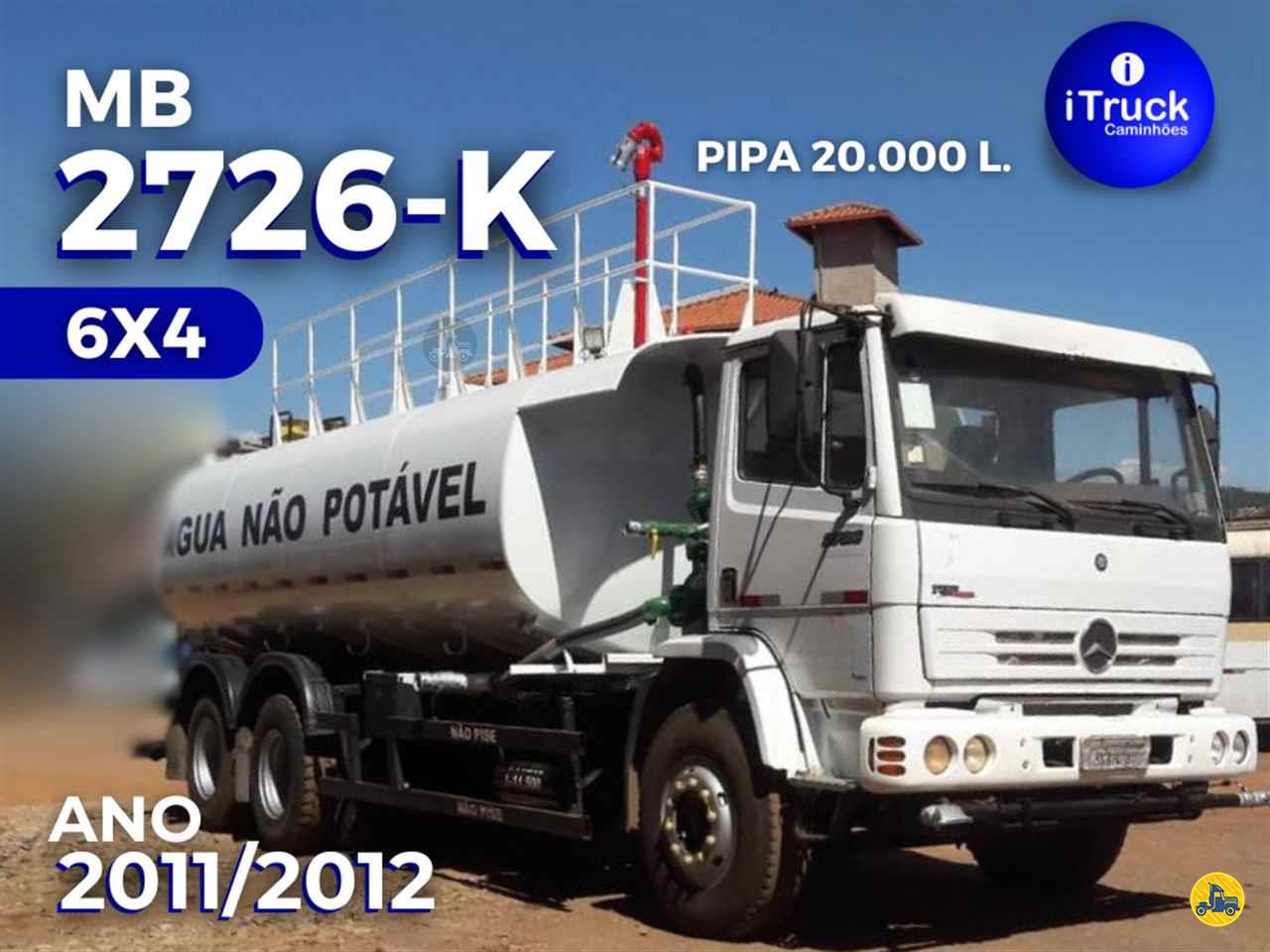 CAMINHAO MERCEDES-BENZ MB 2726 Tanque Pipa Truck 6x4 iTruck Caminhões VITORIA ESPÍRITO SANTO ES