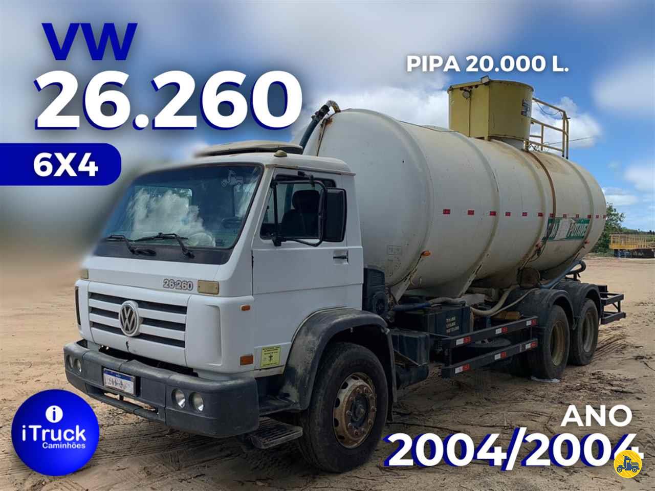CAMINHAO VOLKSWAGEN VW 26260 Tanque Pipa iTruck Caminhões VITORIA ESPÍRITO SANTO ES
