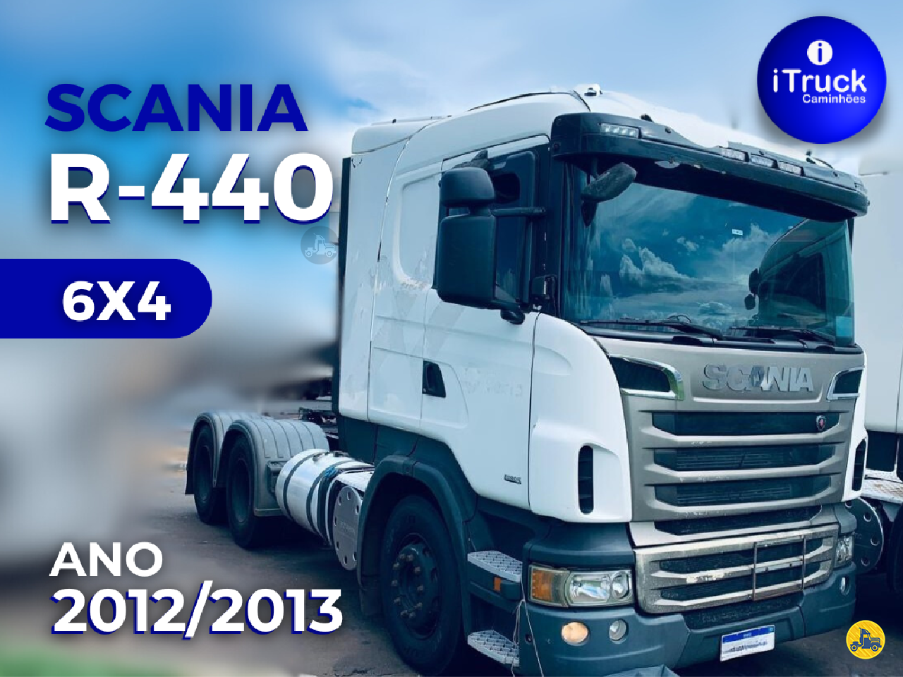 CAMINHAO SCANIA SCANIA R440 Cavalo Mecânico Cavalo 6x4 iTruck Caminhões VITORIA ESPÍRITO SANTO ES