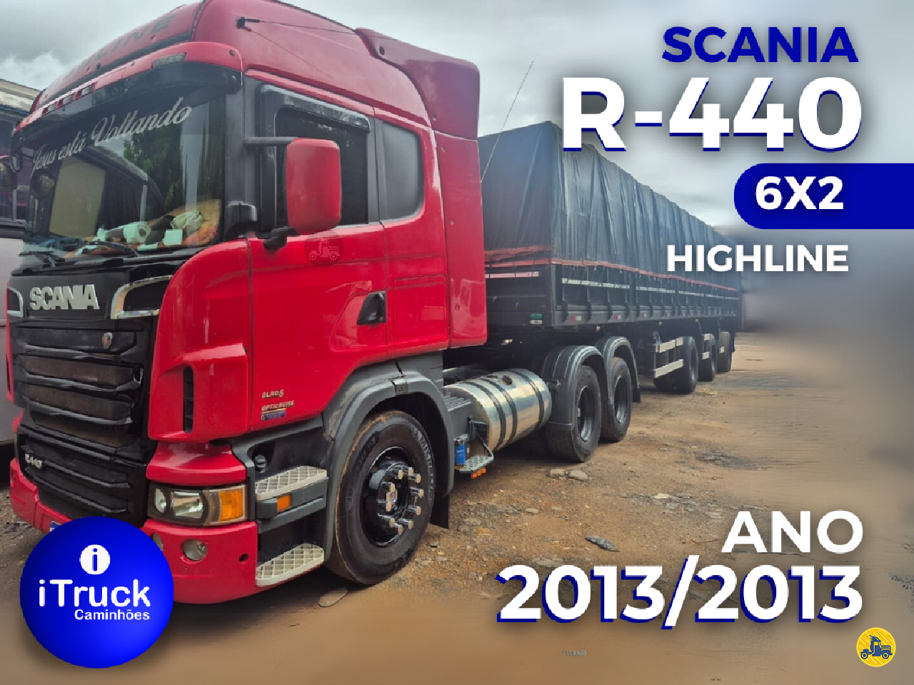 CAMINHAO SCANIA SCANIA R440 Cavalo Mecânico Cavalo 6x2 iTruck Caminhões VITORIA ESPÍRITO SANTO ES