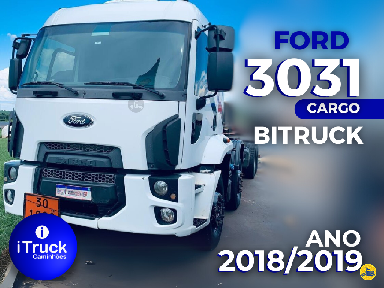 CAMINHAO FORD CARGO 3031 Chassis BiTruck 8x2 iTruck Caminhões VITORIA ESPÍRITO SANTO ES