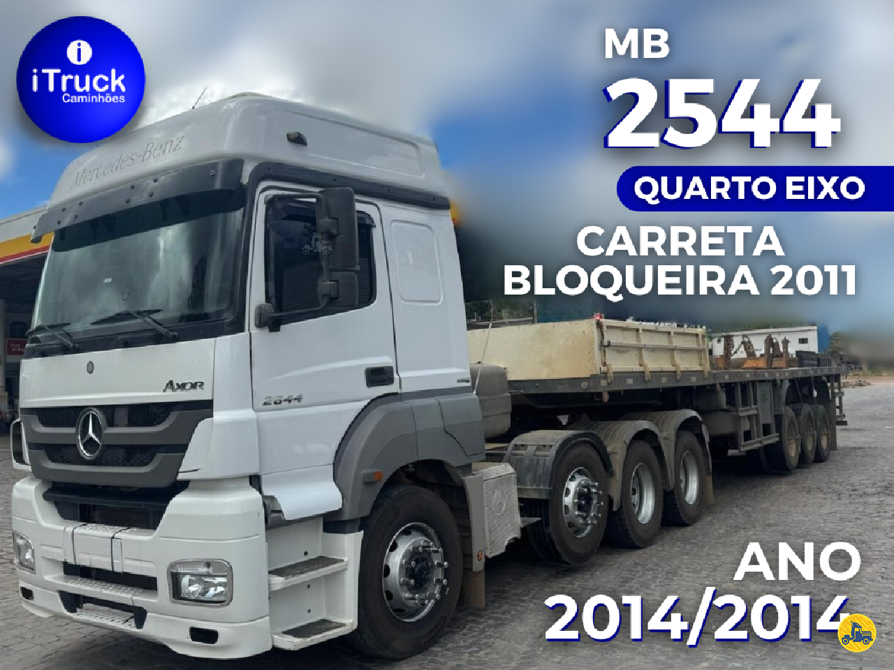 CAMINHAO MERCEDES-BENZ MB 2544 Cavalo Mecânico Cavalo 8x2 iTruck Caminhões VITORIA ESPÍRITO SANTO ES