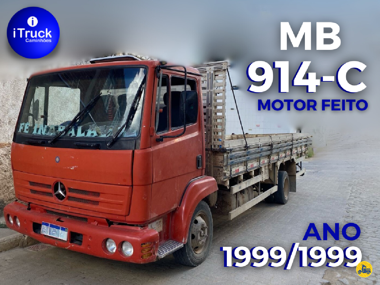 CAMINHAO MERCEDES-BENZ MB 914 Carga Seca 3/4 4x2 iTruck Caminhões VITORIA ESPÍRITO SANTO ES
