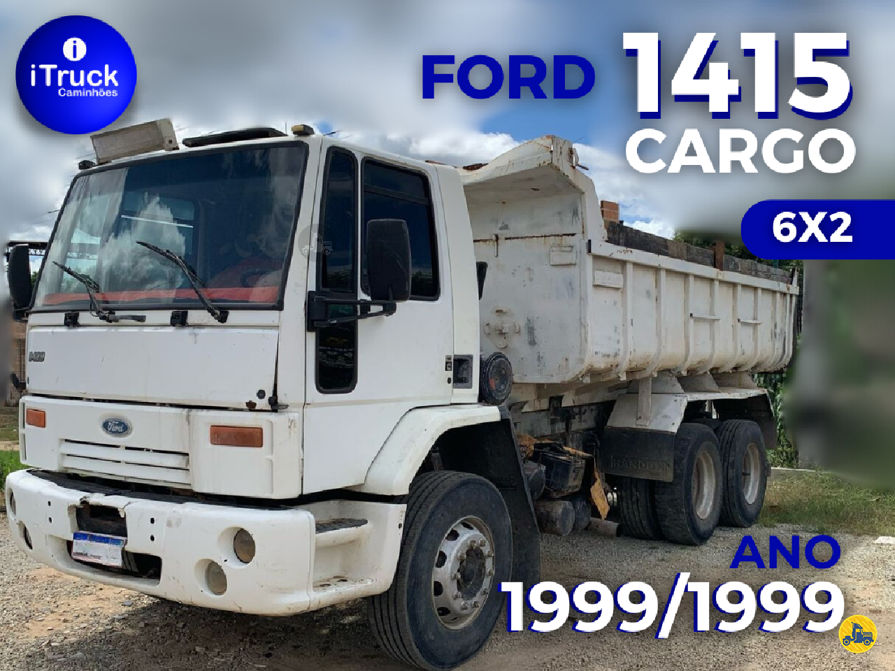 CAMINHAO FORD CARGO 1415 Caçamba Basculante Truck 6x2 iTruck Caminhões VITORIA ESPÍRITO SANTO ES