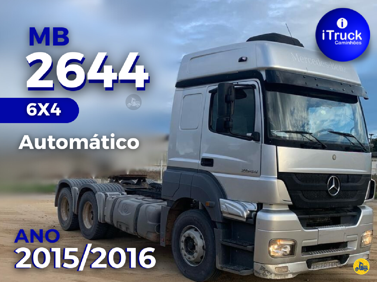 CAMINHAO MERCEDES-BENZ MB 2644 Cavalo Mecânico Cavalo 6x4 iTruck Caminhões VITORIA ESPÍRITO SANTO ES