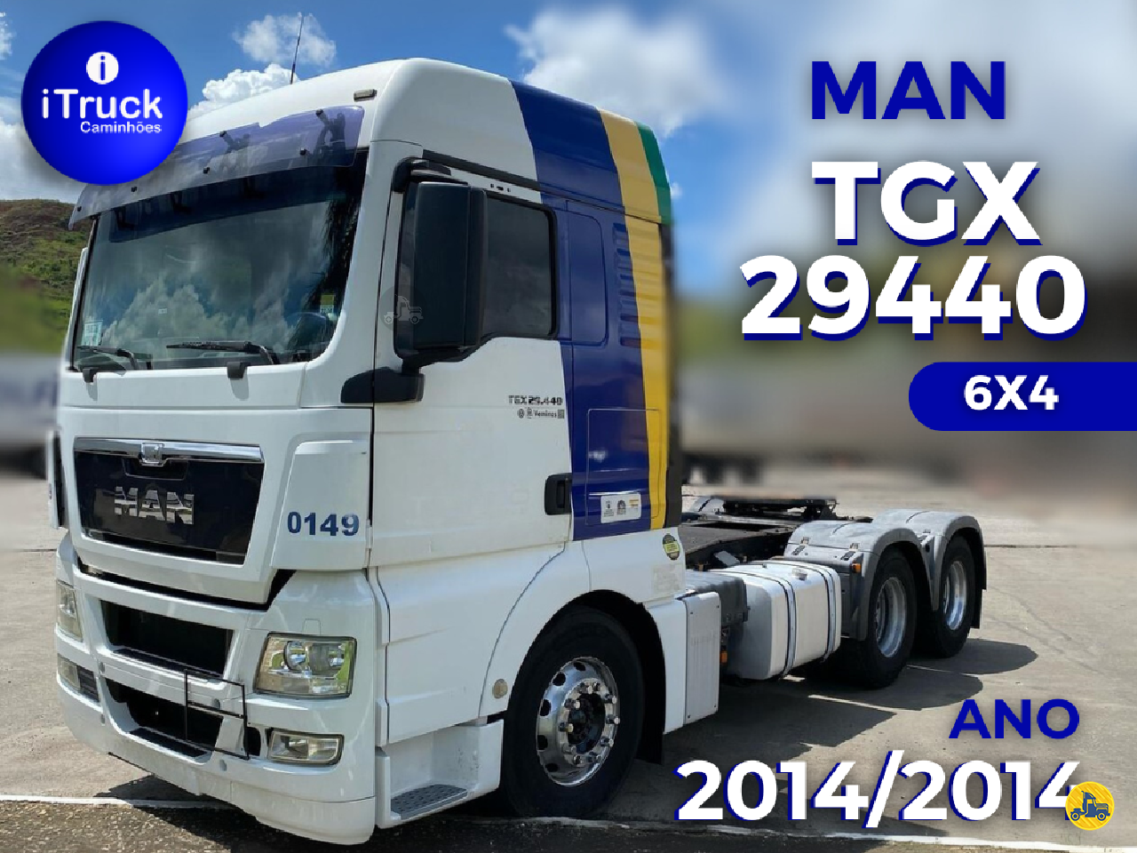 CAMINHAO MAN TGX 29 440 Cavalo Mecânico Cavalo 6x4 iTruck Caminhões VITORIA ESPÍRITO SANTO ES