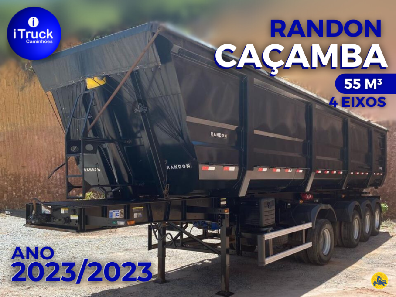 CARRETA SEMI-REBOQUE BASCULANTE iTruck Caminhões VITORIA ESPÍRITO SANTO ES