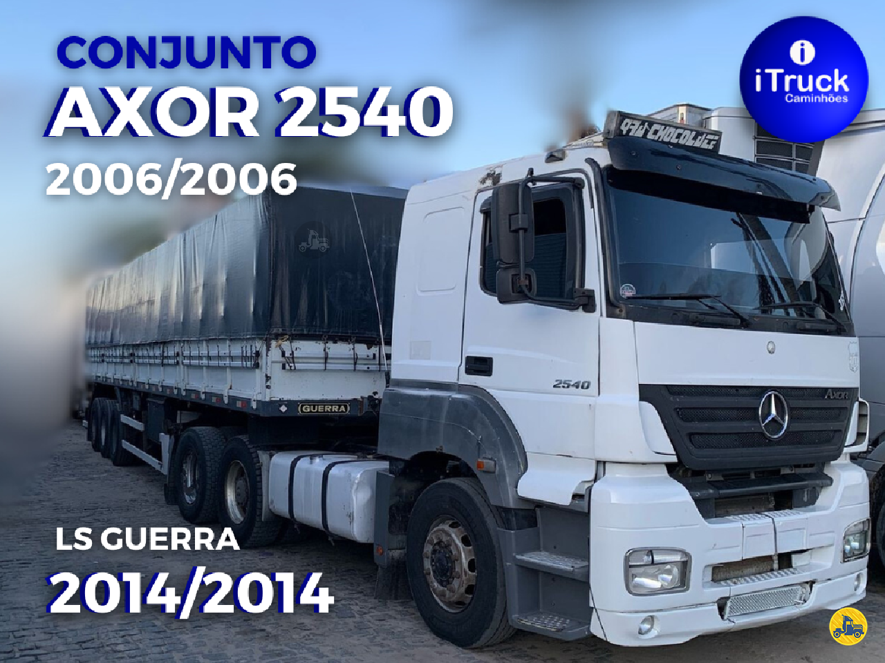 CAMINHAO MERCEDES-BENZ MB 2540 Cavalo Mecânico Cavalo 6x2 iTruck Caminhões VITORIA ESPÍRITO SANTO ES