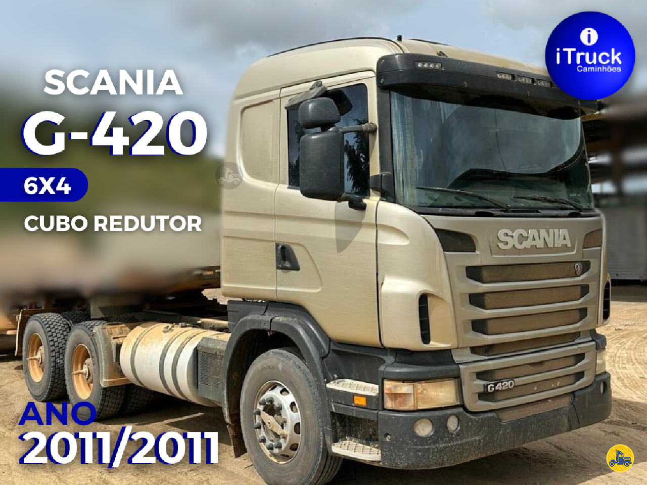 CAMINHAO SCANIA SCANIA G420 Cavalo Mecânico Cavalo 6x4 iTruck Caminhões VITORIA ESPÍRITO SANTO ES
