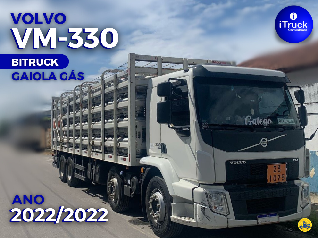 CAMINHAO VOLVO VOLVO VM 330 Gaiola de Gás BiTruck 8x2 iTruck Caminhões VITORIA ESPÍRITO SANTO ES