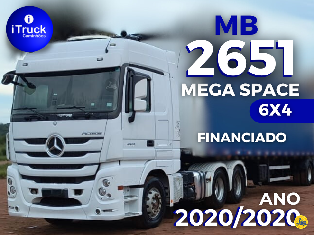 CAMINHAO MERCEDES-BENZ MB 2651 Cavalo Mecânico Cavalo 6x4 iTruck Caminhões VITORIA ESPÍRITO SANTO ES