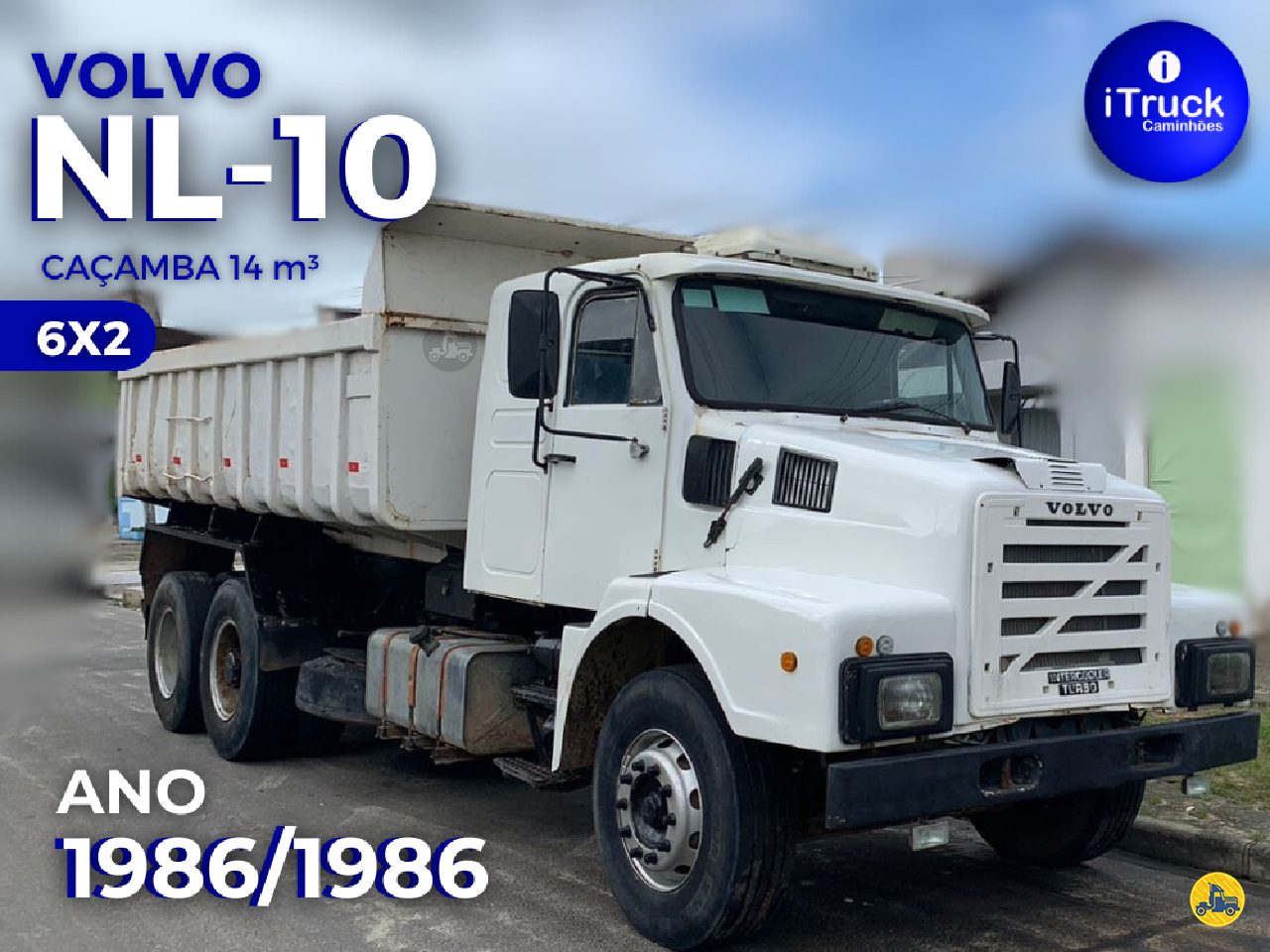 CAMINHAO VOLVO VOLVO NL10 320 Caçamba Basculante Truck 6x2 iTruck Caminhões VITORIA ESPÍRITO SANTO ES