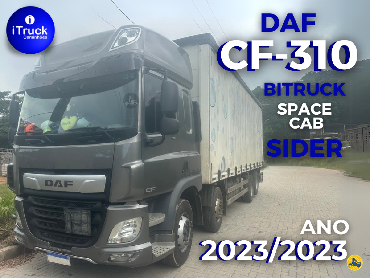 CAMINHAO DAF DAF CF FAC 310 Baú Sider BiTruck 8x2 iTruck Caminhões VITORIA ESPÍRITO SANTO ES