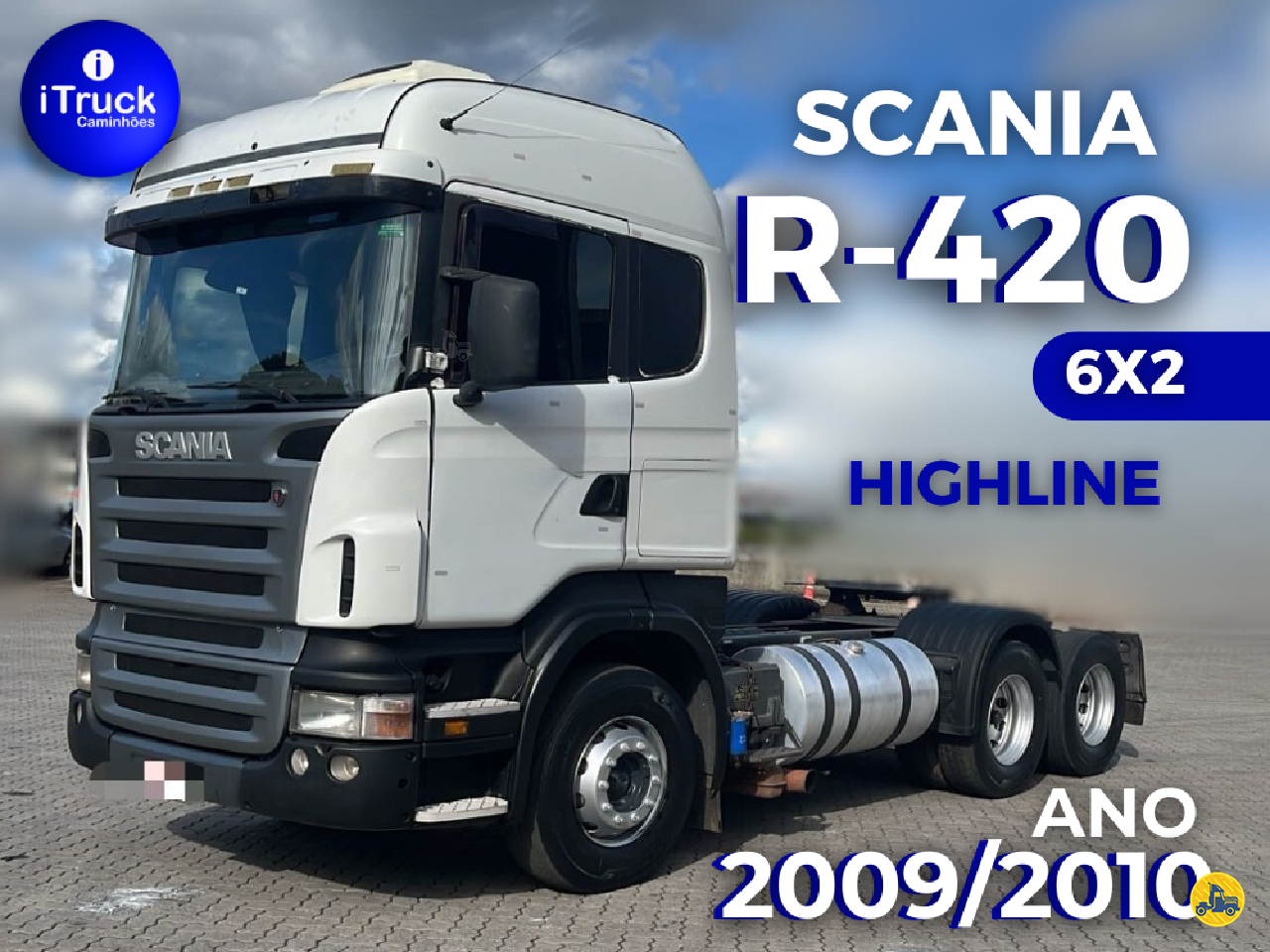 CAMINHAO SCANIA SCANIA R420 Cavalo Mecânico Cavalo 6x2 iTruck Caminhões VITORIA ESPÍRITO SANTO ES