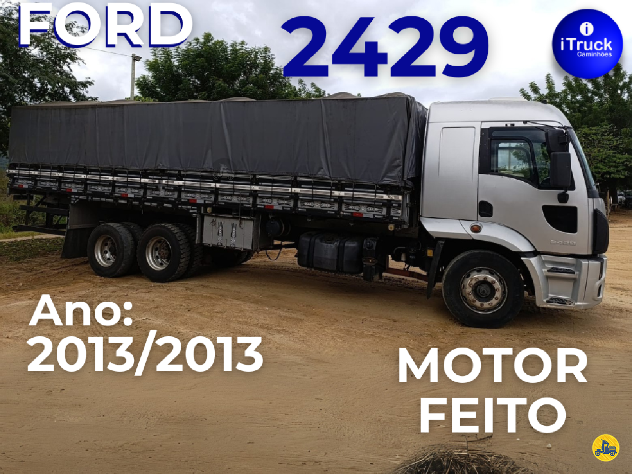 CAMINHAO FORD CARGO 2429 Graneleiro Truck 6x2 iTruck Caminhões VITORIA ESPÍRITO SANTO ES