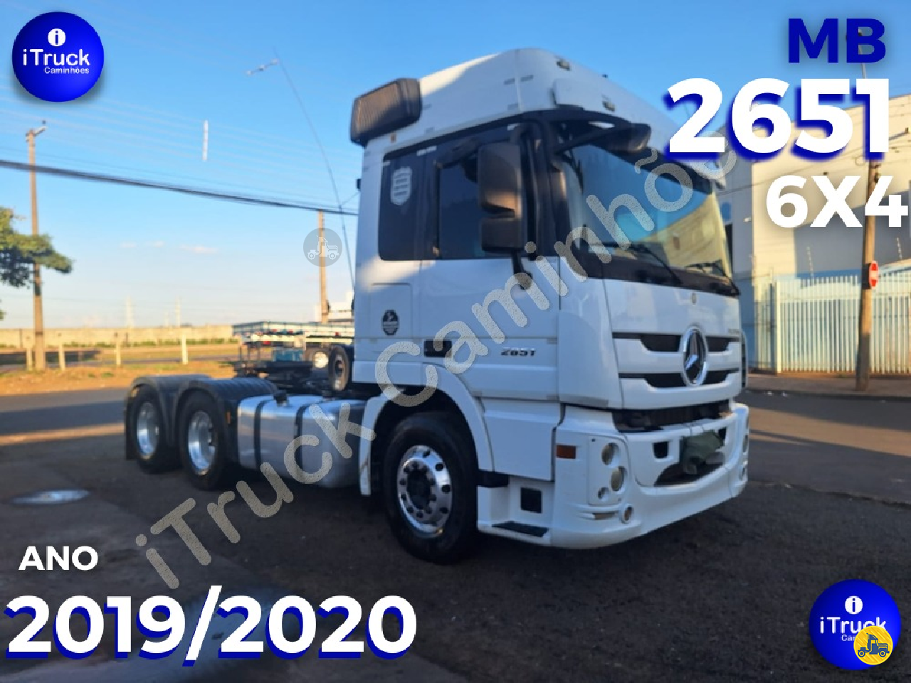 CAMINHAO MERCEDES-BENZ MB 2651 Chassis Cavalo 6x4 iTruck Caminhões VITORIA ESPÍRITO SANTO ES