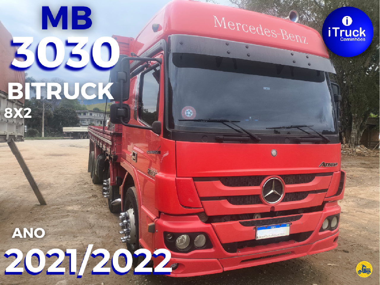 CAMINHAO MERCEDES-BENZ MB 3330 Carga Seca BiTruck 8x2 iTruck Caminhões VITORIA ESPÍRITO SANTO ES