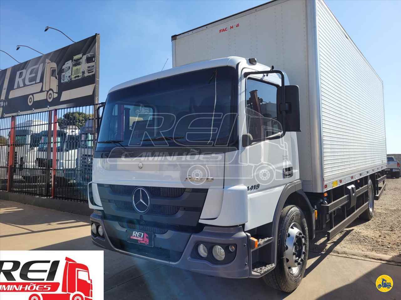 CAMINHAO MERCEDES-BENZ MB 1419 Baú Furgão Toco 4x2 Rei Caminhões GOIANIA GOIAS GO