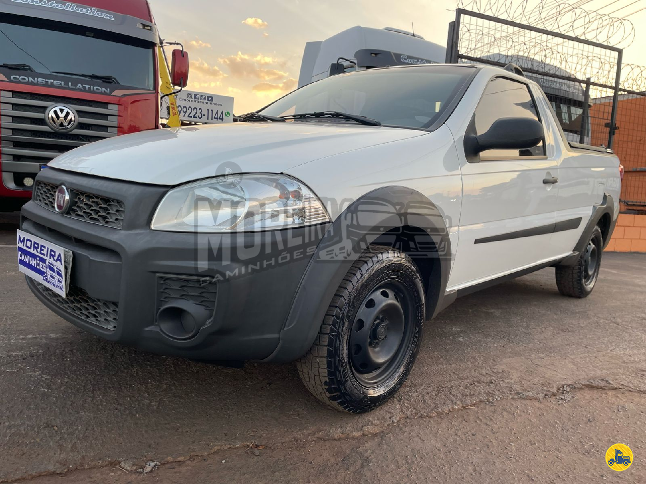 CARRO FIAT Strada Hard Working 1.4 CS Moreira Caminhões CRAVINHOS SÃO PAULO SP