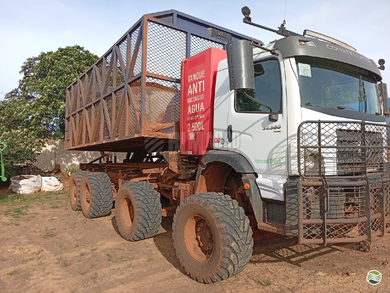 CAMINHAO VOLKSWAGEN VW 32360 Transbordo Canavieiro BiTruck 8x4 BLM Agro PINDORAMA SÃO PAULO SP