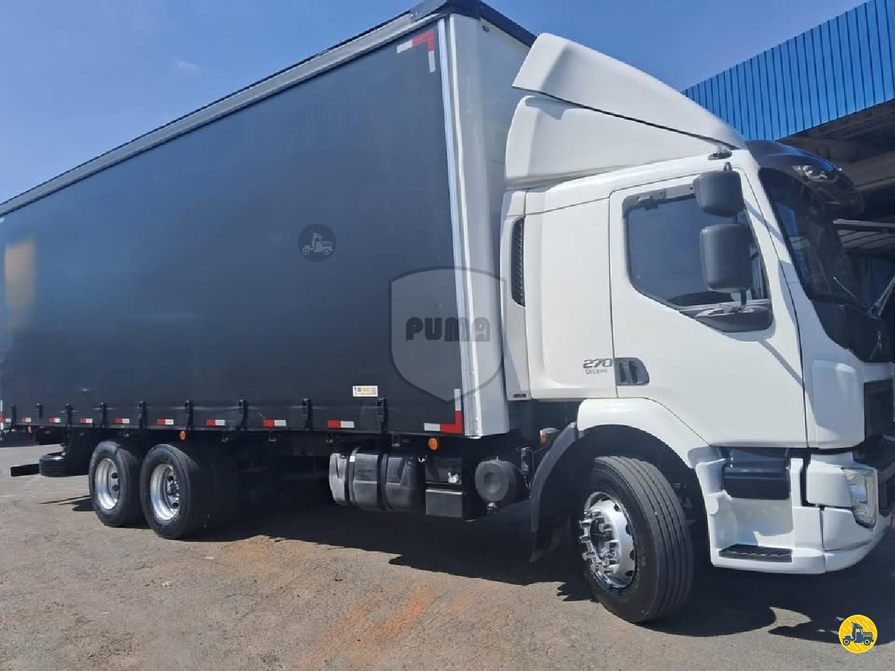 CAMINHAO VOLVO VOLVO VM 270 Baú Sider Truck 6x2 Puma Log PORTO FELIZ SÃO PAULO SP
