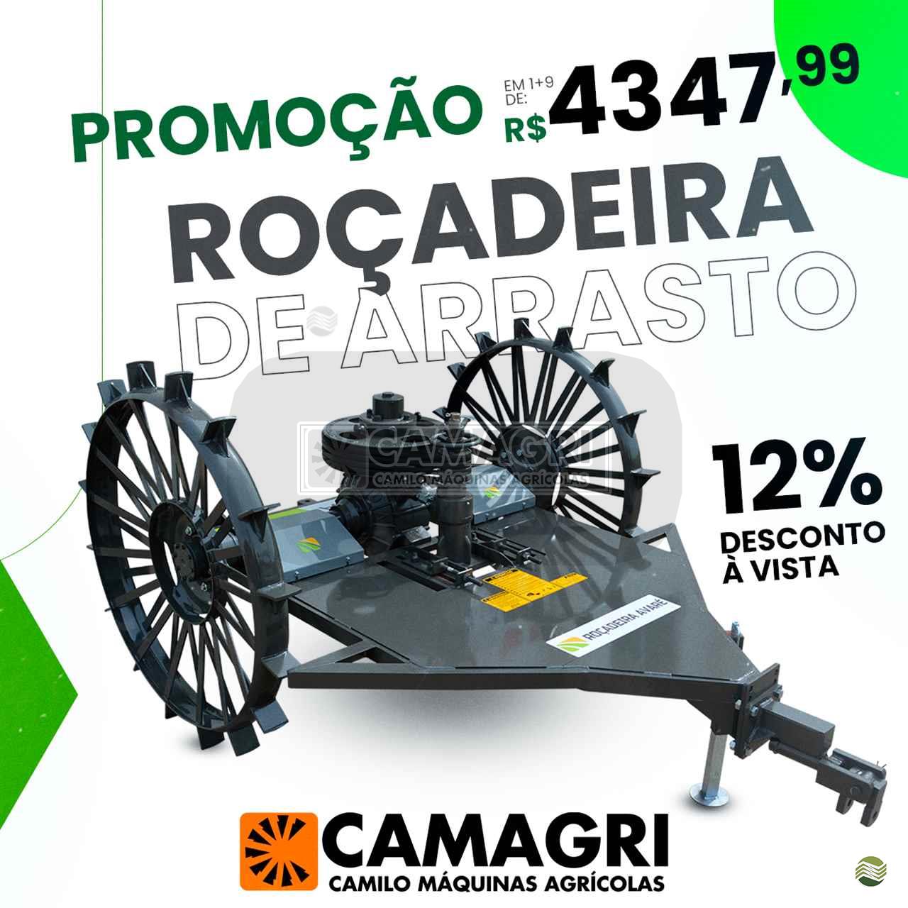 IMPLEMENTOS AGRICOLAS ROCADEIRA ROCADEIRA ARRASTO Camagri - Camilo Máquinas Agrícolas - Agrale GOIANIA GOIAS GO