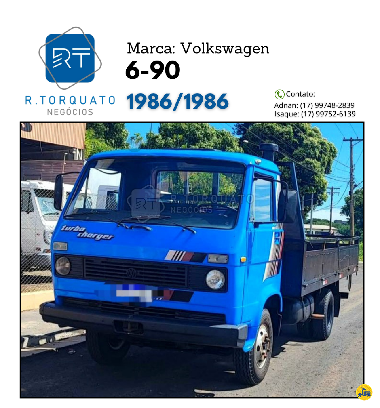 CAMINHAO VOLKSWAGEN VW 690 Grade Baixa 3/4 4x2 R.Torquato Negócios São José do Rio Preto SÃO PAULO SP
