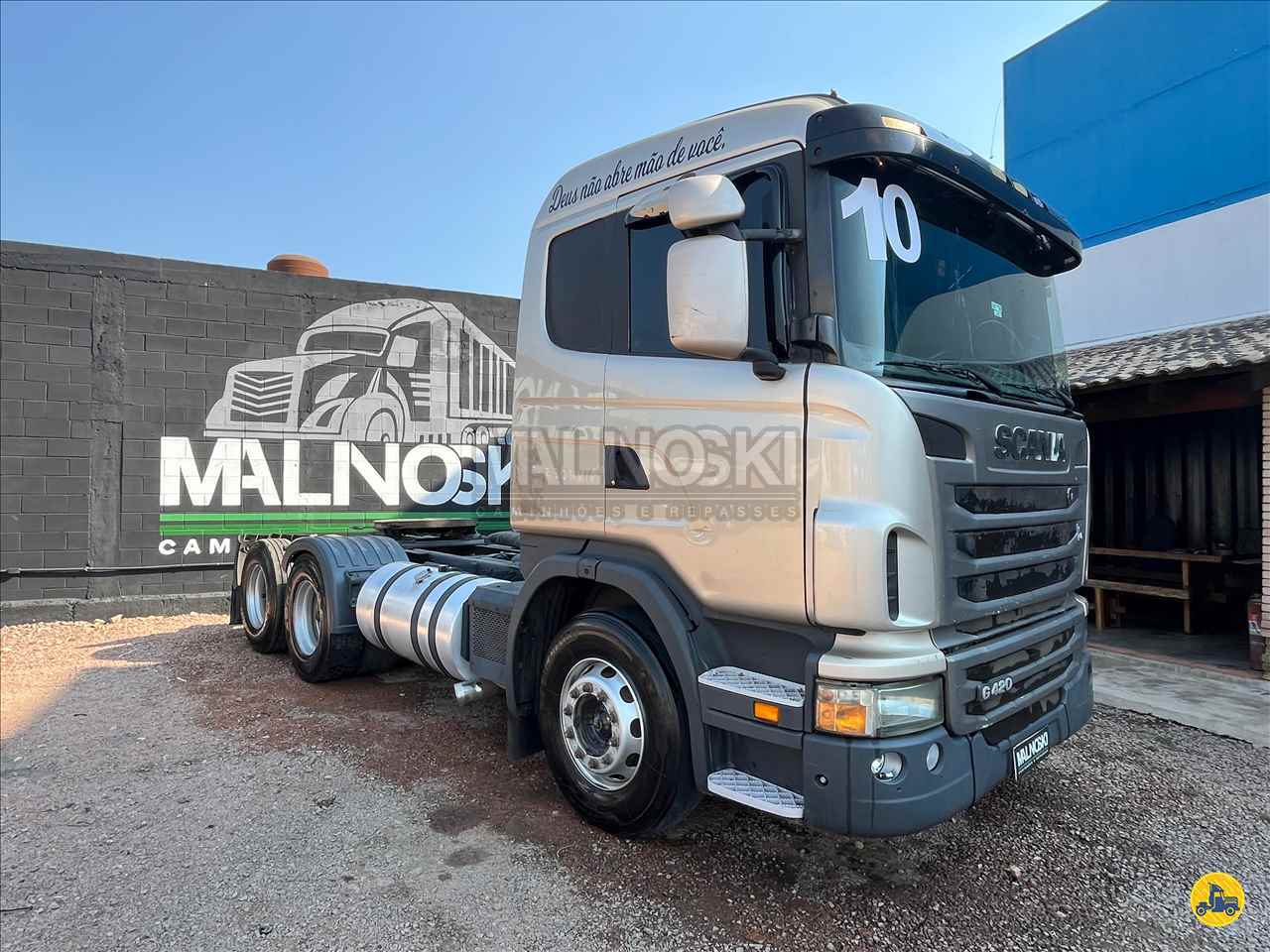 CAMINHAO SCANIA SCANIA R420 Cavalo Mecânico Cavalo 6x2 Malinoski Caminhões e Repasses CURITIBA PARANÁ PR