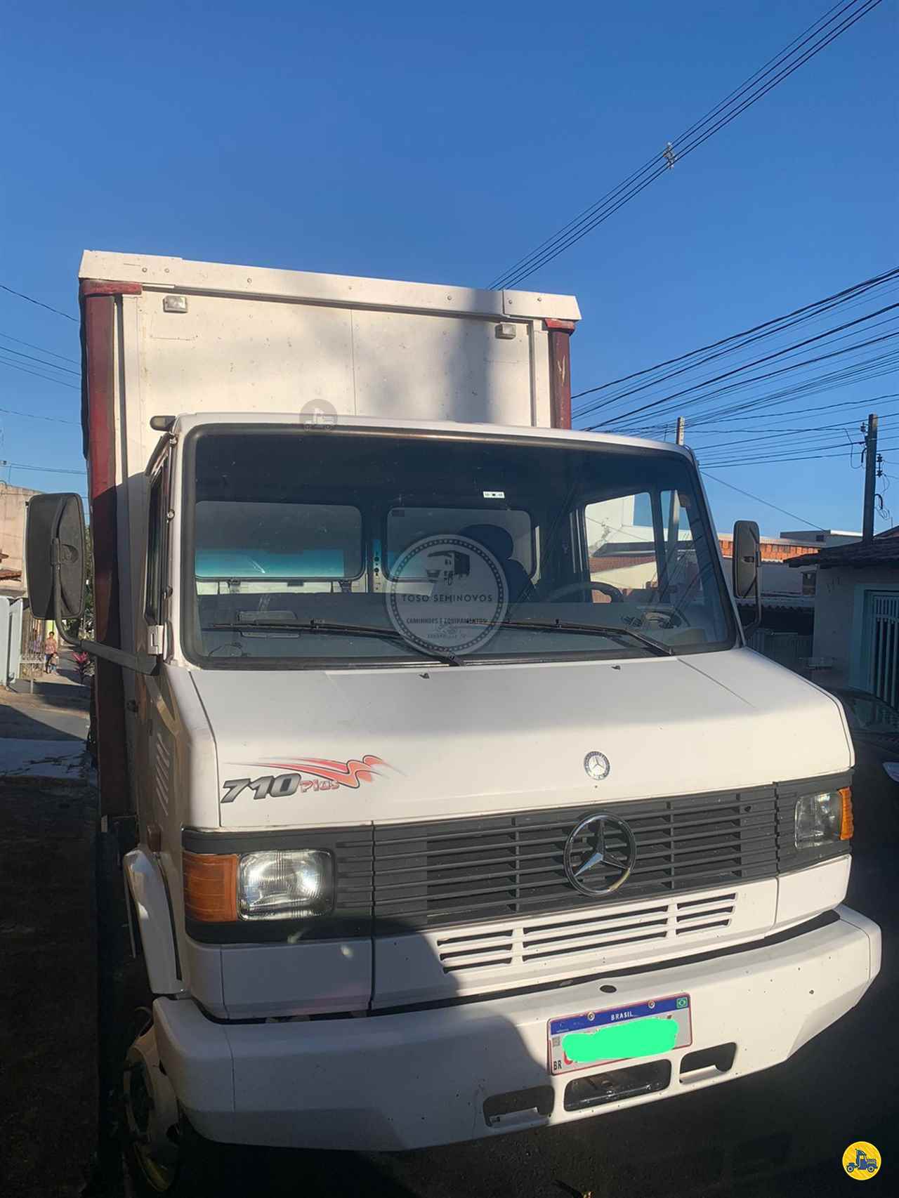CAMINHAO MERCEDES-BENZ MB 710 Baú Sider 3/4 4x2 Toso Caminhões ARARAQUARA SÃO PAULO SP