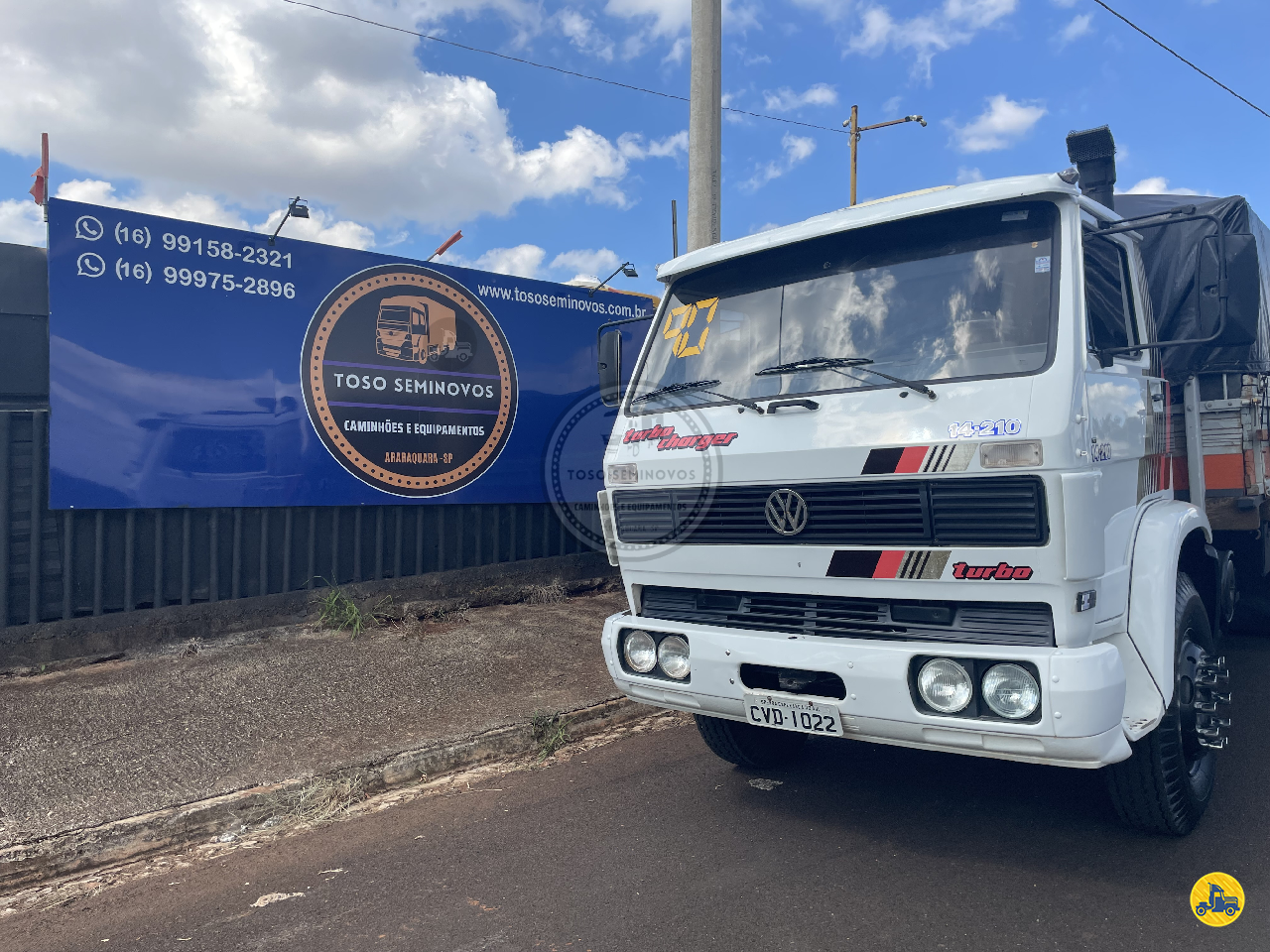 CAMINHAO VOLKSWAGEN VW 14210 Graneleiro Truck 6x2 Toso Caminhões ARARAQUARA SÃO PAULO SP