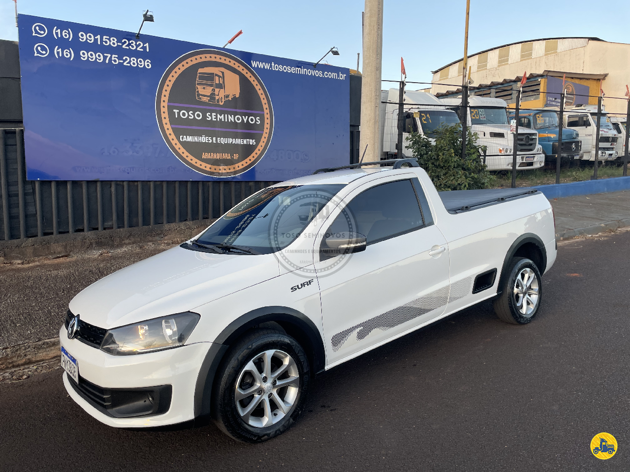 CARRO VW - Volkswagen Saveiro 1.6 Surf Toso Caminhões ARARAQUARA SÃO PAULO SP