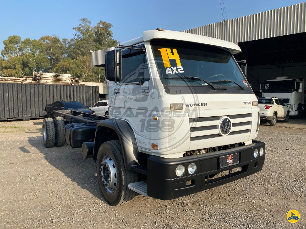 CAMINHAO VOLKSWAGEN VW 17190 Chassis Toco 4x2 Garagem 188 Caminhões CURITIBA PARANÁ PR