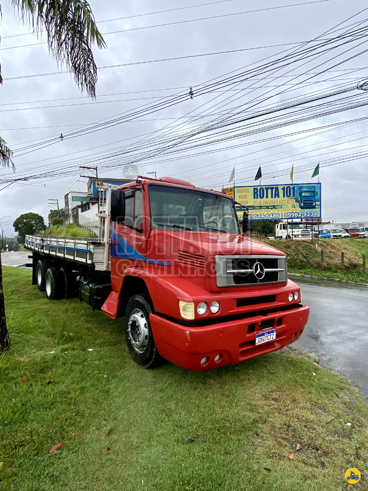 CAMINHAO MERCEDES-BENZ MB 1418 Carga Seca 3/4 6x2 Rotta 101 Caminhões SERRA ESPÍRITO SANTO ES