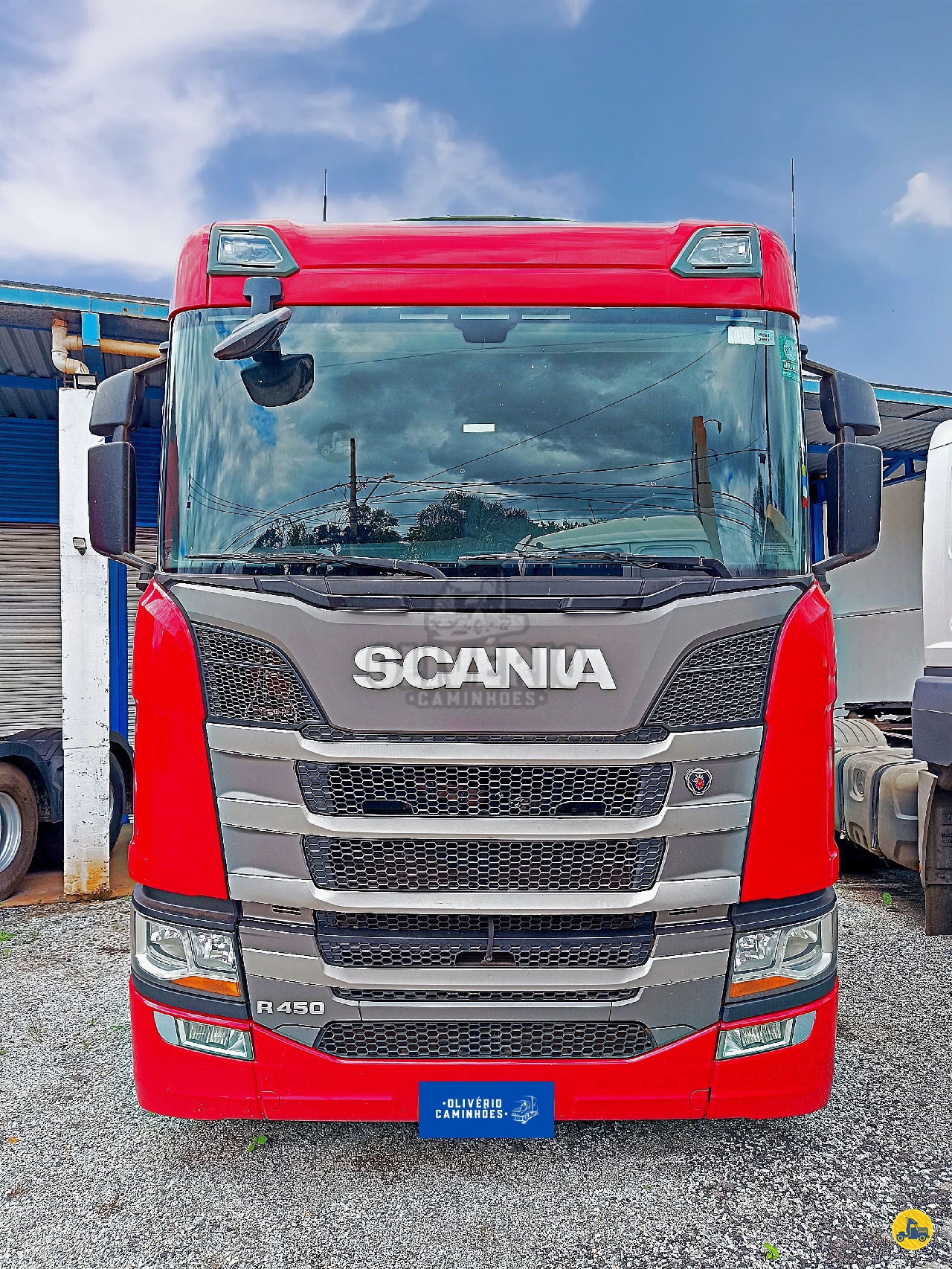 SCANIA R450 de Olivério Caminhões