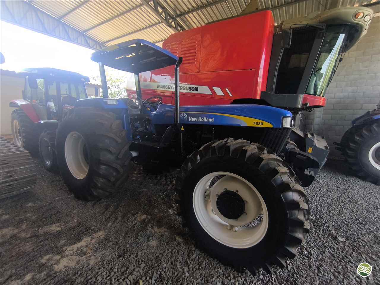 TRATOR NEW HOLLAND NEW 7630 Tração 4x4 Maquinauto Máquinas e Peças SANTA ROSA RIO GRANDE DO SUL RS