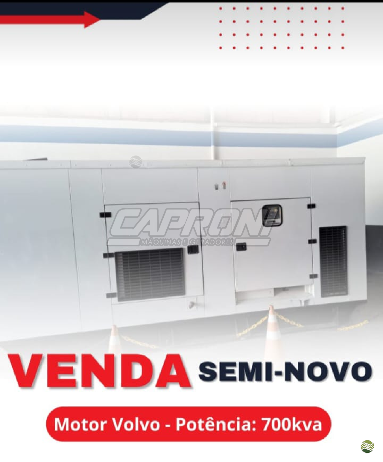 EQUIPAMENTOS GRUPO GERADOR GERADOR Caproni Máquinas e Geradores SANTO ANDRE SÃO PAULO SP