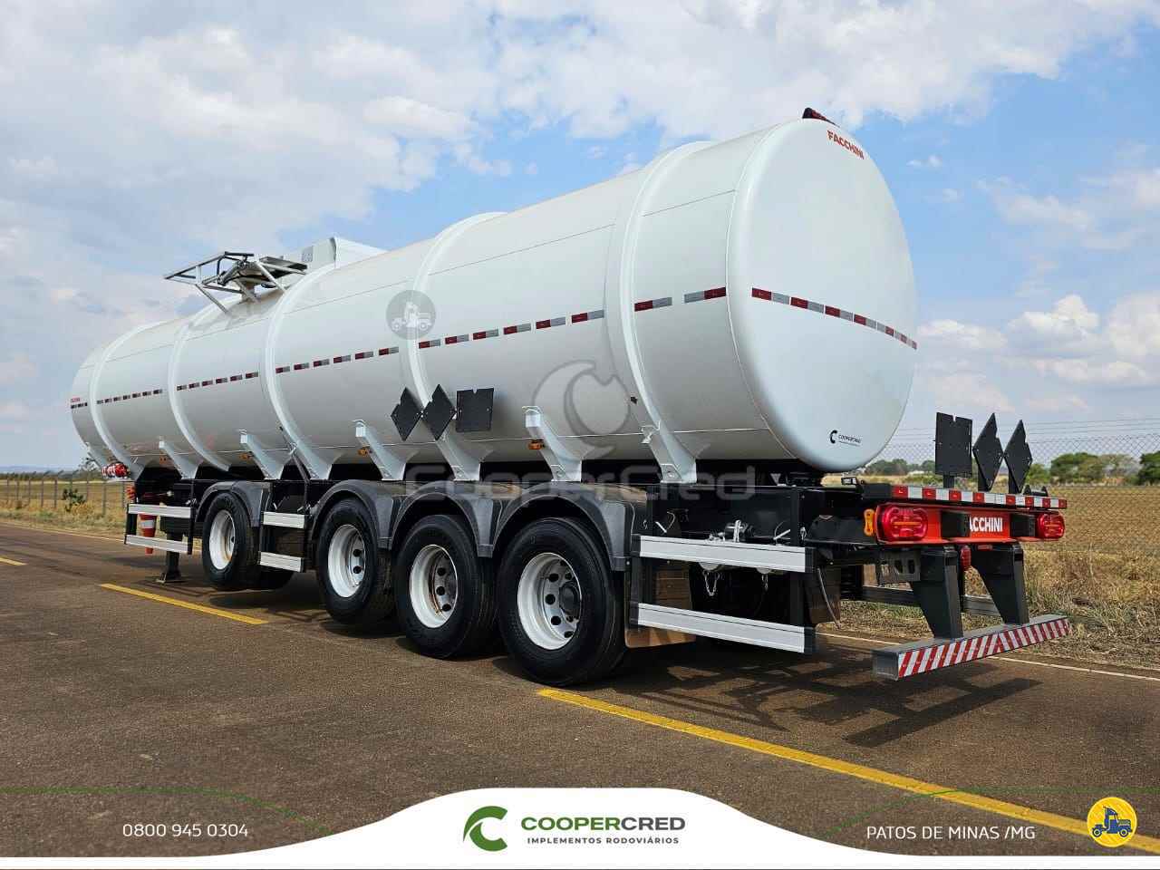 CARRETA SEMI-REBOQUE TANQUE AÇO Cooper Cred Implementos Rodoviários MG PATOS DE MINAS MINAS GERAIS MG
