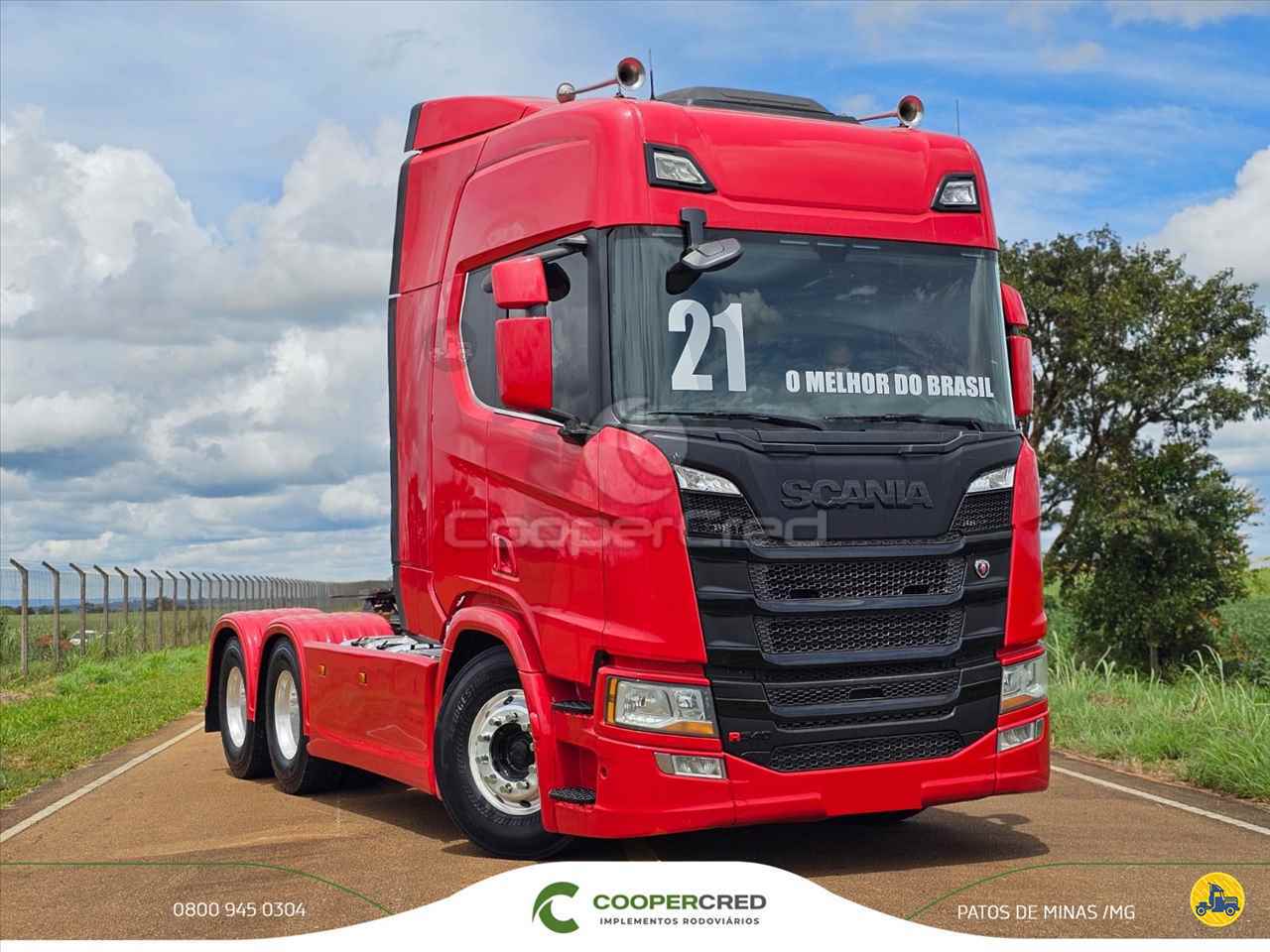 CAMINHAO SCANIA SCANIA R540 Cavalo Mecânico Truck 6x4 Cooper Cred Implementos Rodoviários MG PATOS DE MINAS MINAS GERAIS MG
