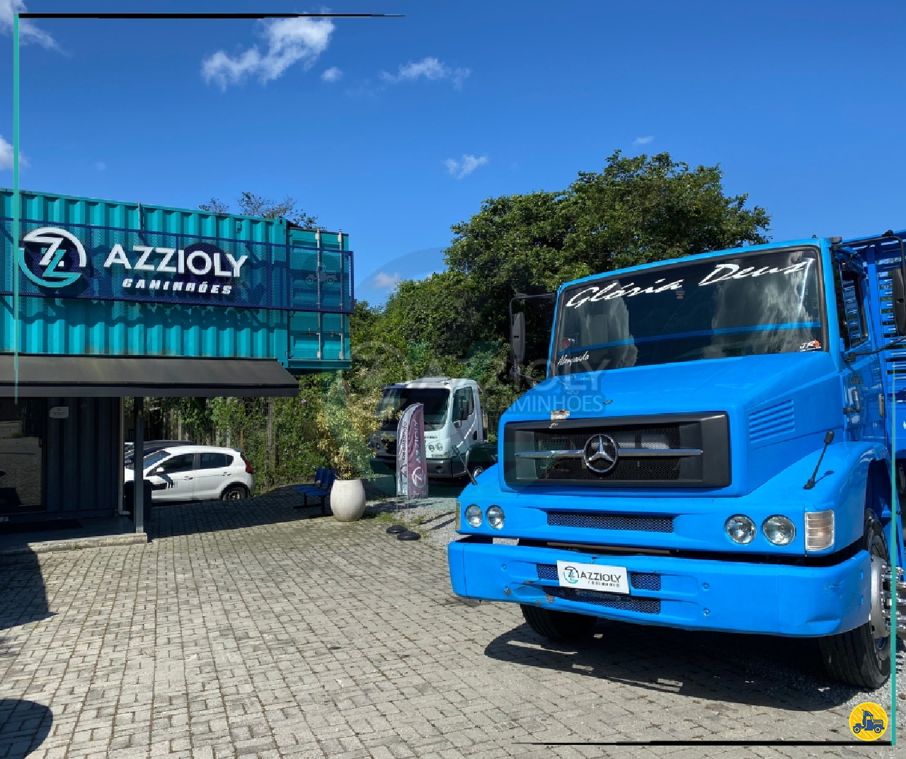 CAMINHAO MERCEDES-BENZ MB 1218 Cavalo 4x2 Azzioly Caminhões MOGI DAS CRUZES SÃO PAULO SP