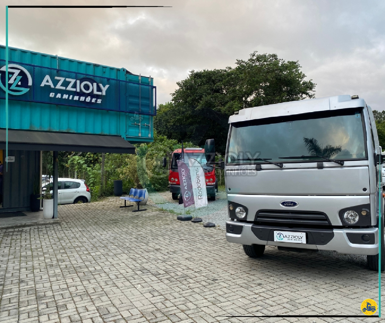 CAMINHAO FORD CARGO 816 Chassis 3/4 4x2 Azzioly Caminhões MOGI DAS CRUZES SÃO PAULO SP