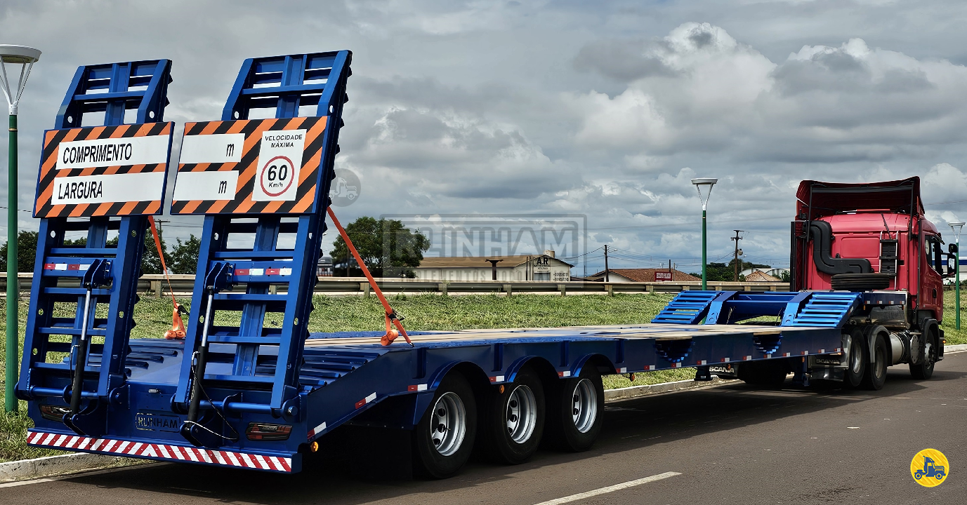 CARRETA SEMI-REBOQUE PRANCHA Reta Rlinham Implementos Rodoviários PAICANDU PARANÁ PR