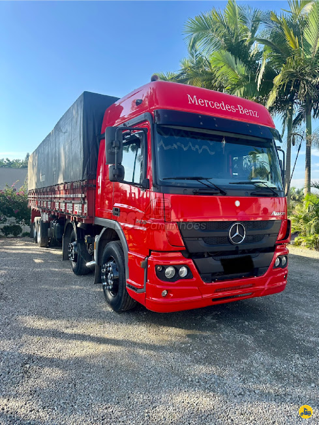 CAMINHAO MERCEDES-BENZ MB 2430 Graneleiro BiTruck 8x2 BST Caminhões TIJUCAS SANTA CATARINA SC