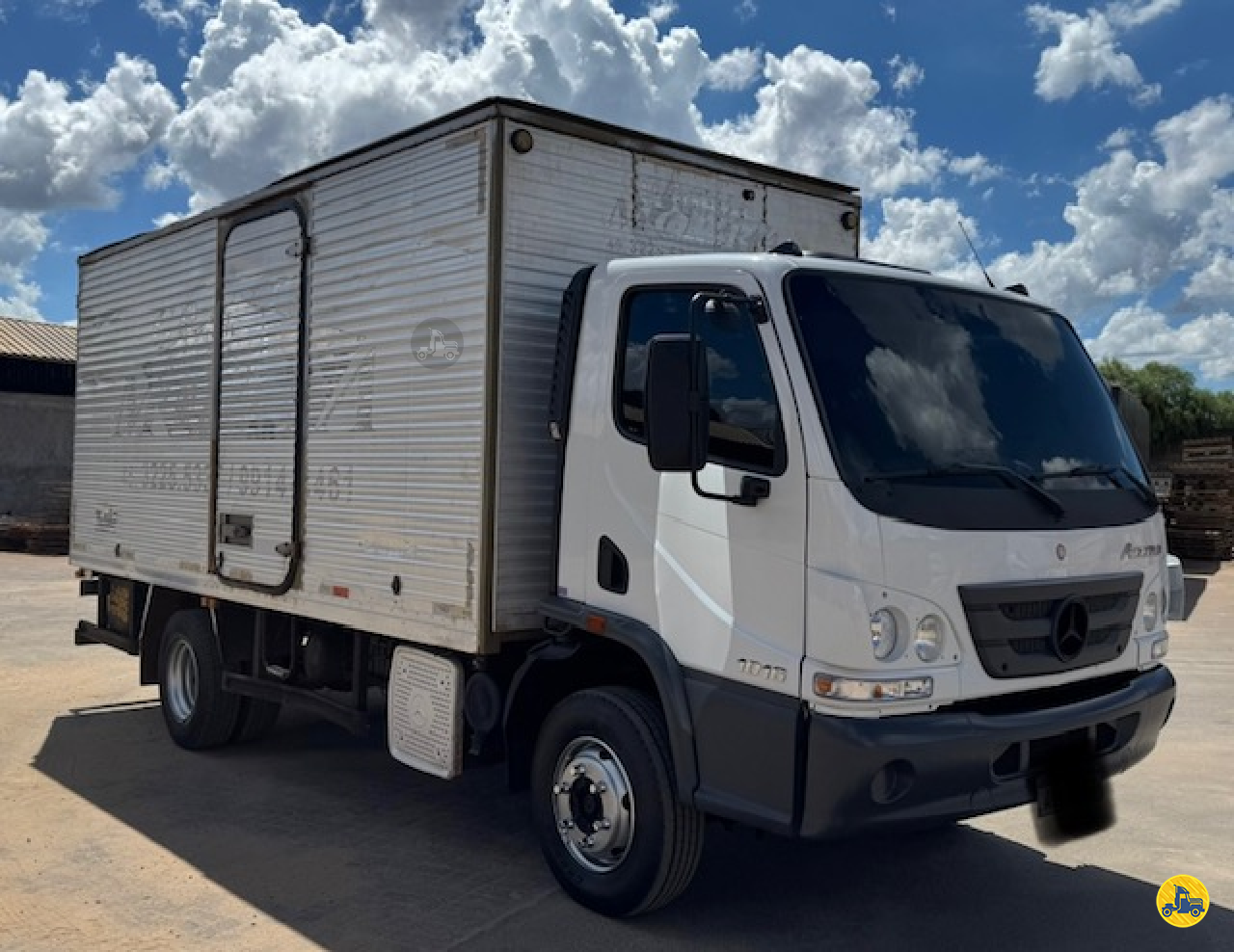 CAMINHAO MERCEDES-BENZ MB 1016 Baú Furgão 3/4 4x2 D´Fagundes CASCAVEL PARANÁ PR