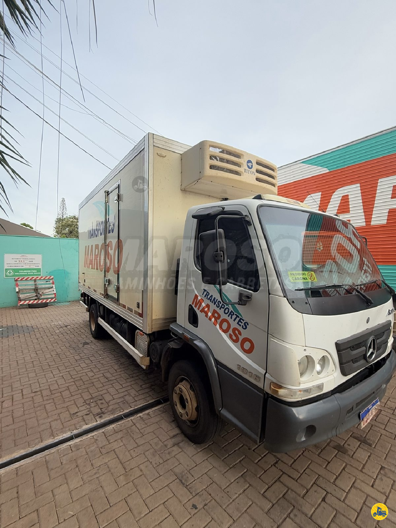 CAMINHAO MERCEDES-BENZ MB 1016 Baú Frigorífico 3/4 4x2 Maroso Caminhões TOLEDO PARANÁ PR