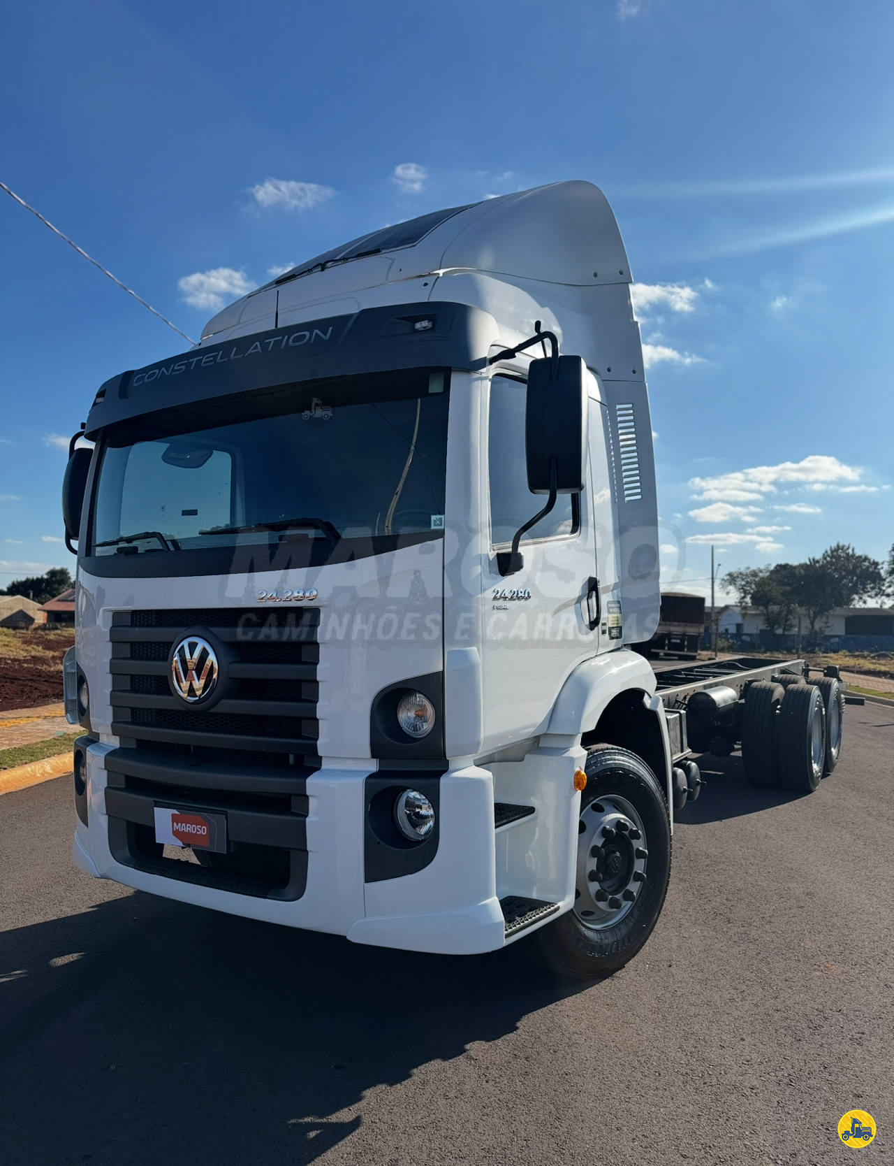 CAMINHAO VOLKSWAGEN VW 24280 Chassis Truck 6x2 Maroso Caminhões TOLEDO PARANÁ PR