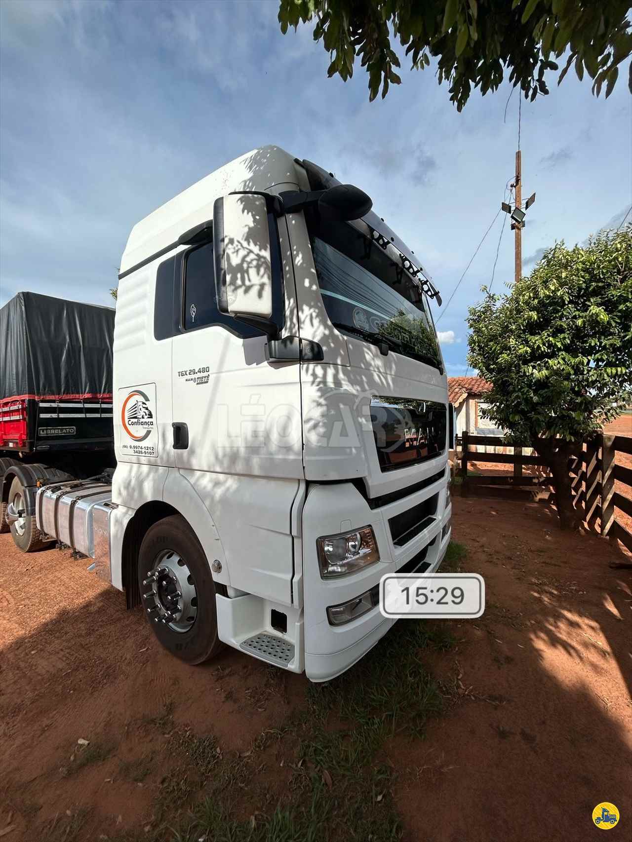 CAMINHAO MAN TGX 29 480 Graneleiro Cavalo 6x4 Leocar Caminhões PRIMAVERA DO LESTE MATO GROSSO MT