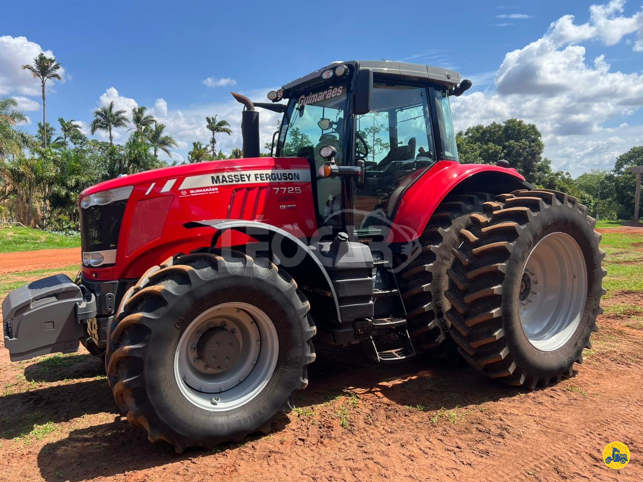 TRATOR MASSEY FERGUSON MF 7725 Tração 4x4 Leocar Caminhões PRIMAVERA DO LESTE MATO GROSSO MT