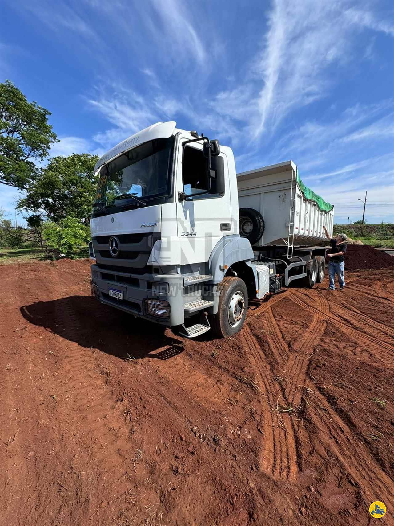 CAMINHAO MERCEDES-BENZ MB 3344 Caçamba Basculante Cavalo 6x4 NT Caminhões RIBEIRAO PRETO SÃO PAULO SP
