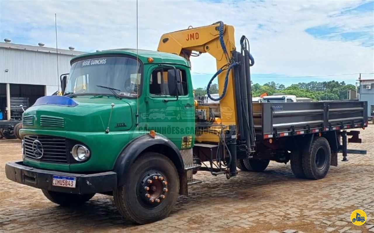 CAMINHAO MERCEDES-BENZ MB 1113 Guincho Munck Toco 4x2 Caminhões & Camionetas PASSO FUNDO RIO GRANDE DO SUL RS