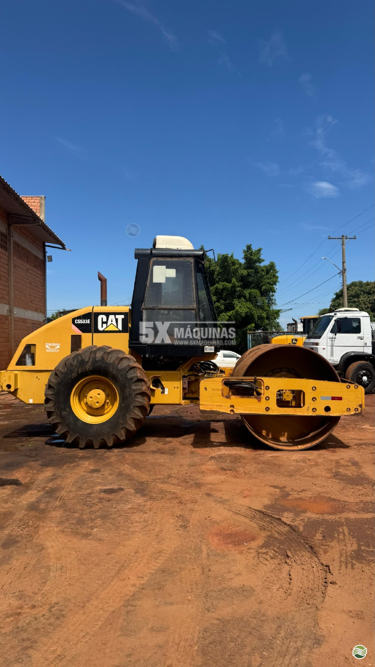 ROLO COMPACTADOR CATERPILLAR CS-533E 5X Máquinas  CAMPO GRANDE MATO GROSSO DO SUL MS